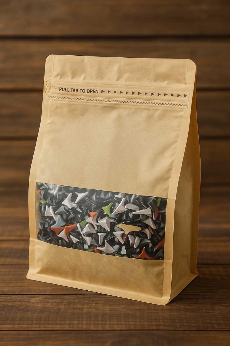 پاکت كرافت پنجره دار