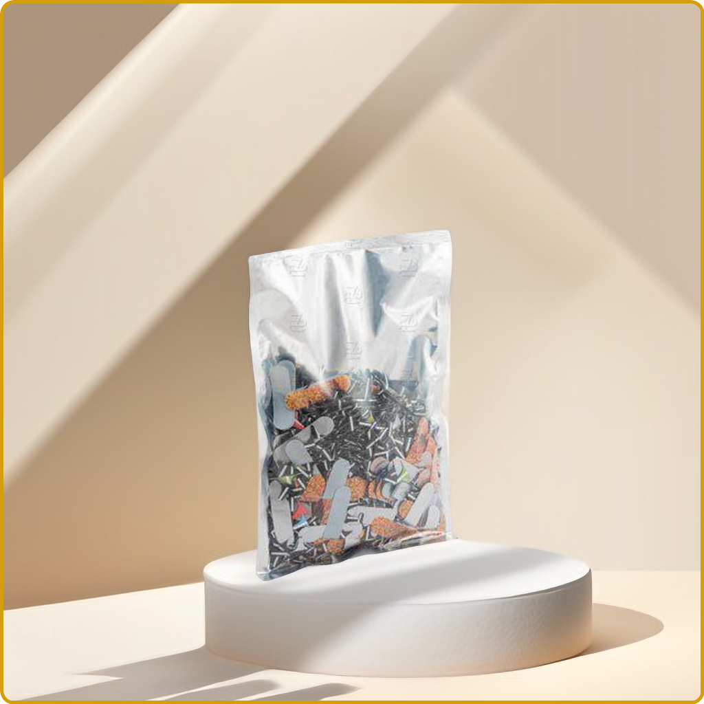 پاکت سه طرف دوخت سه لایه شفاف مات پاکت سه طرف دوخت سه لایه شفاف مات